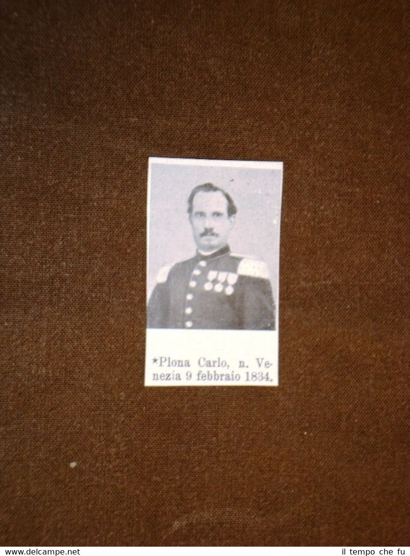 Garibaldino Uno dei Mille di Giuseppe Garibaldi Plona Carlo di …