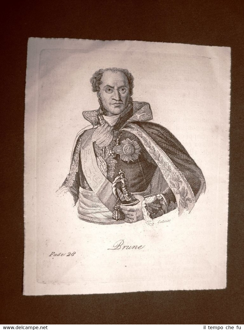 Generale Guillaume Marie Anne Brune Brive-la-Gaillarde, 1763 – Avignone, 1815