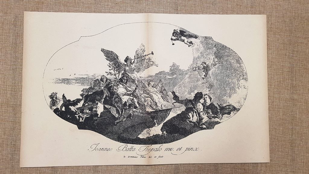 Genio del Valore San Marco e Angelo Giambattista Batista Tiepolo …