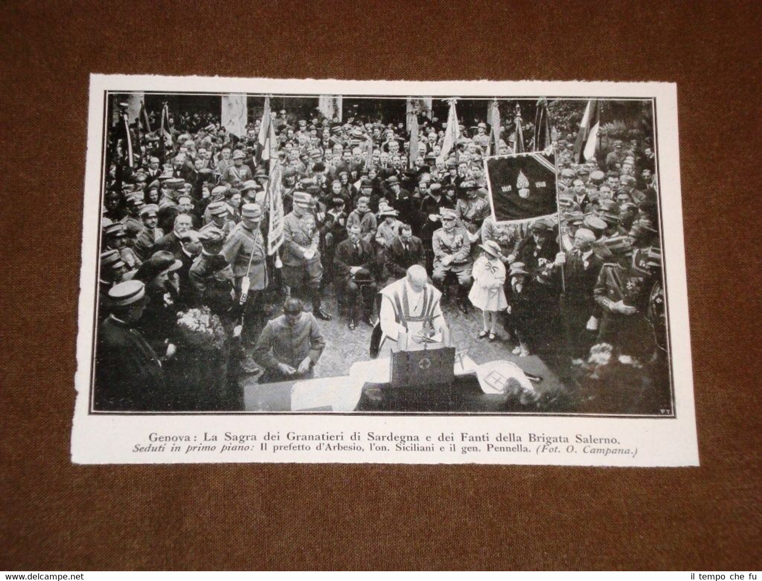 Genova nel 1923 Sagra dei Granatieri di Sardegna e Fanti …