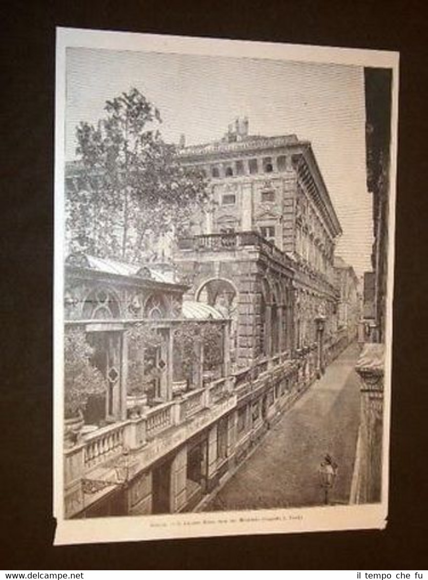 Genova Palazzo Tursi Sede del Municipio