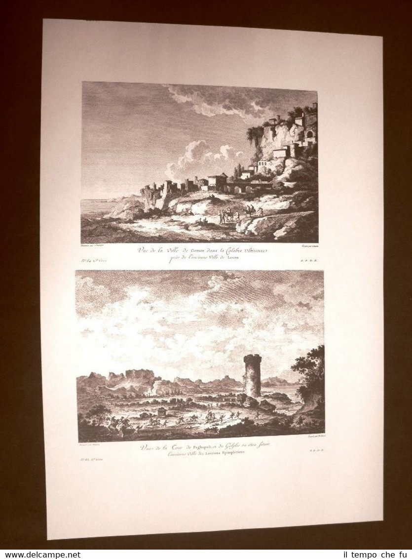 Gerace e Pagliapoli Locriens Epizephiriens Calabria Voyage Pittoresque Saint Non