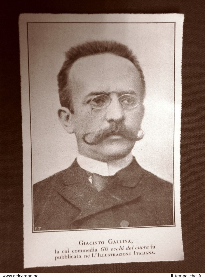 Giacinto Gallina Commediografo Venezia 31 luglio 1852 – Venezia 13 …