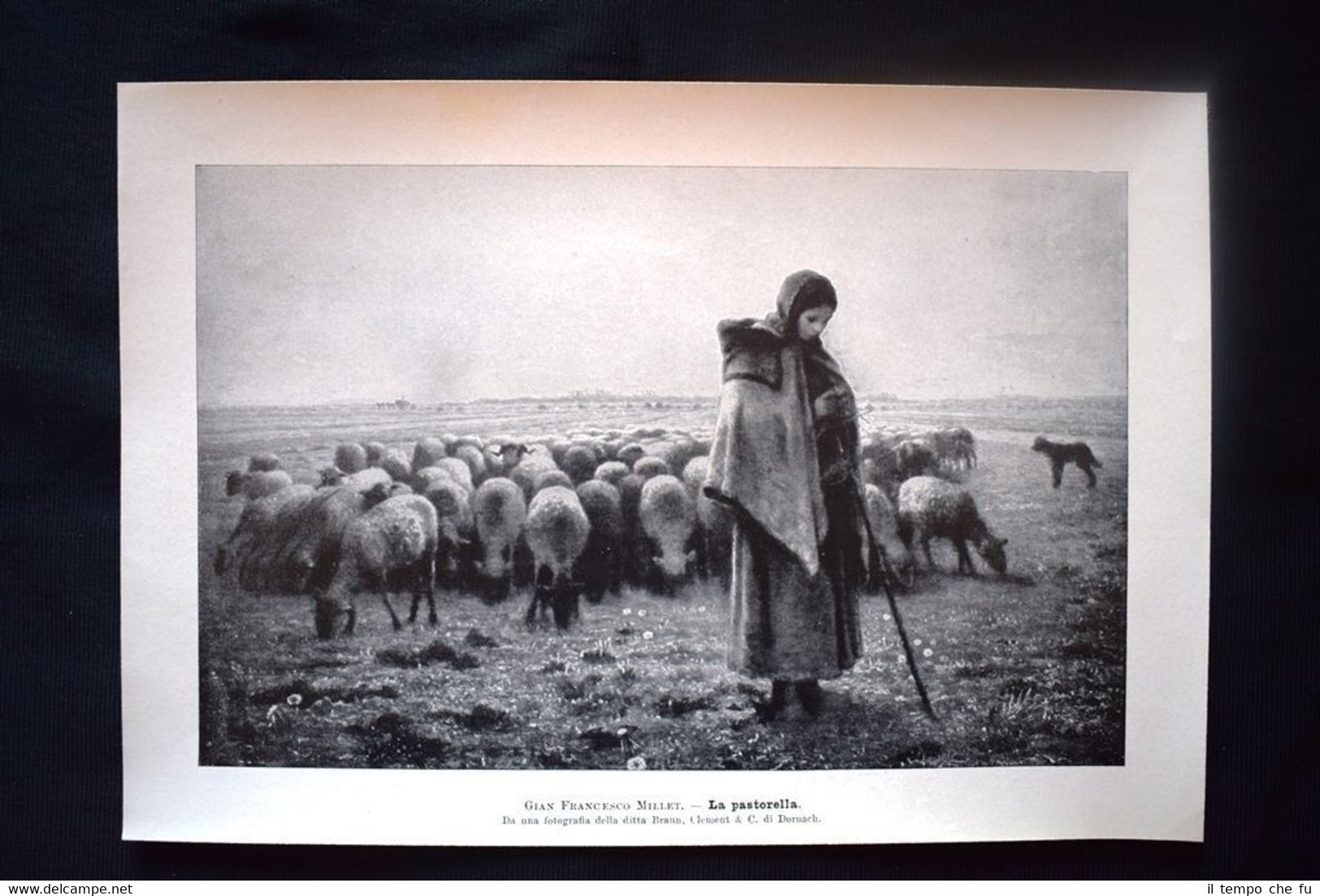 Gian Francesco Millet - La pastorella