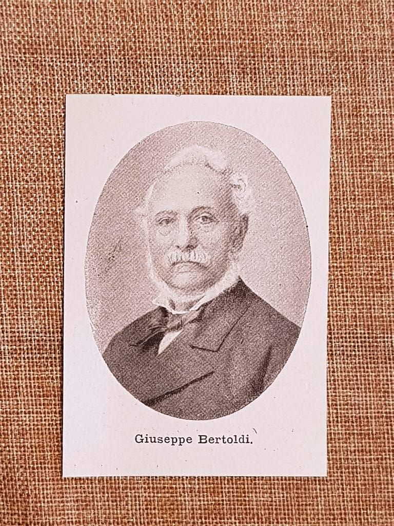 Giuseppe Bertoldi nel 1898 Fubine Monferrato, 1821 – Roma, 1904 …