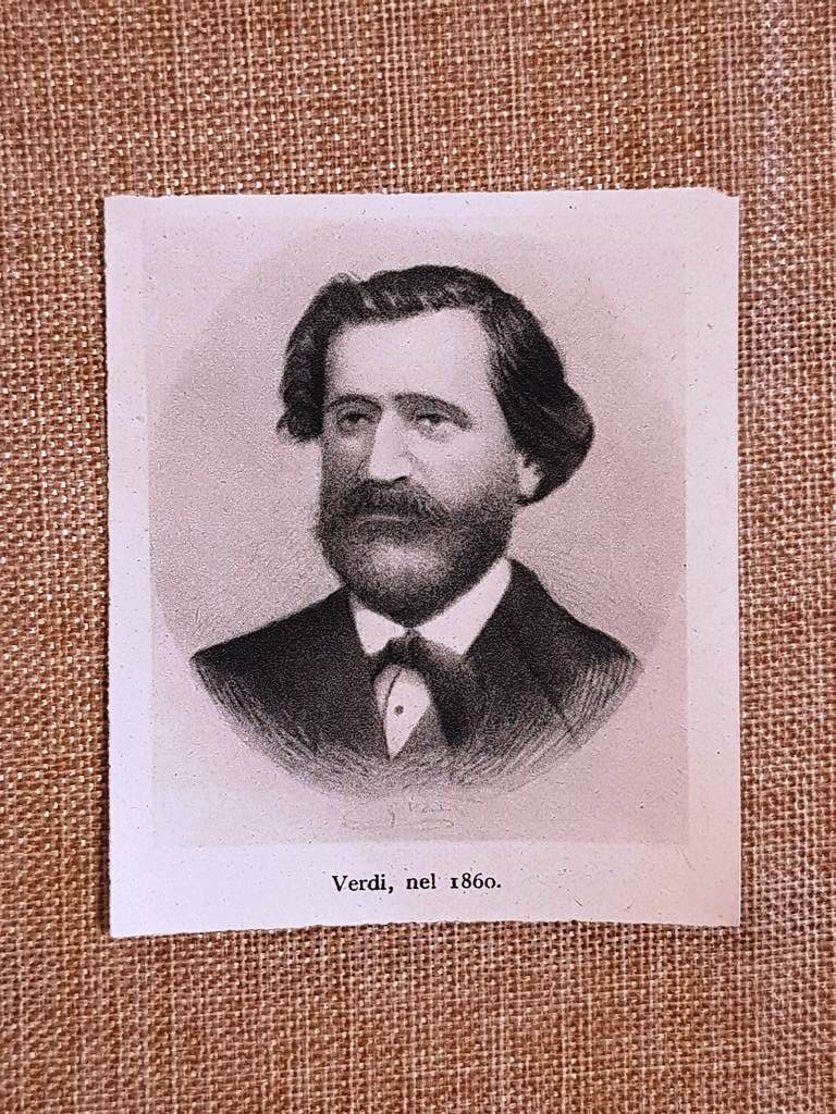 Giuseppe Verdi nel 1860 1813 – 1901 Opera Traviata Aida …