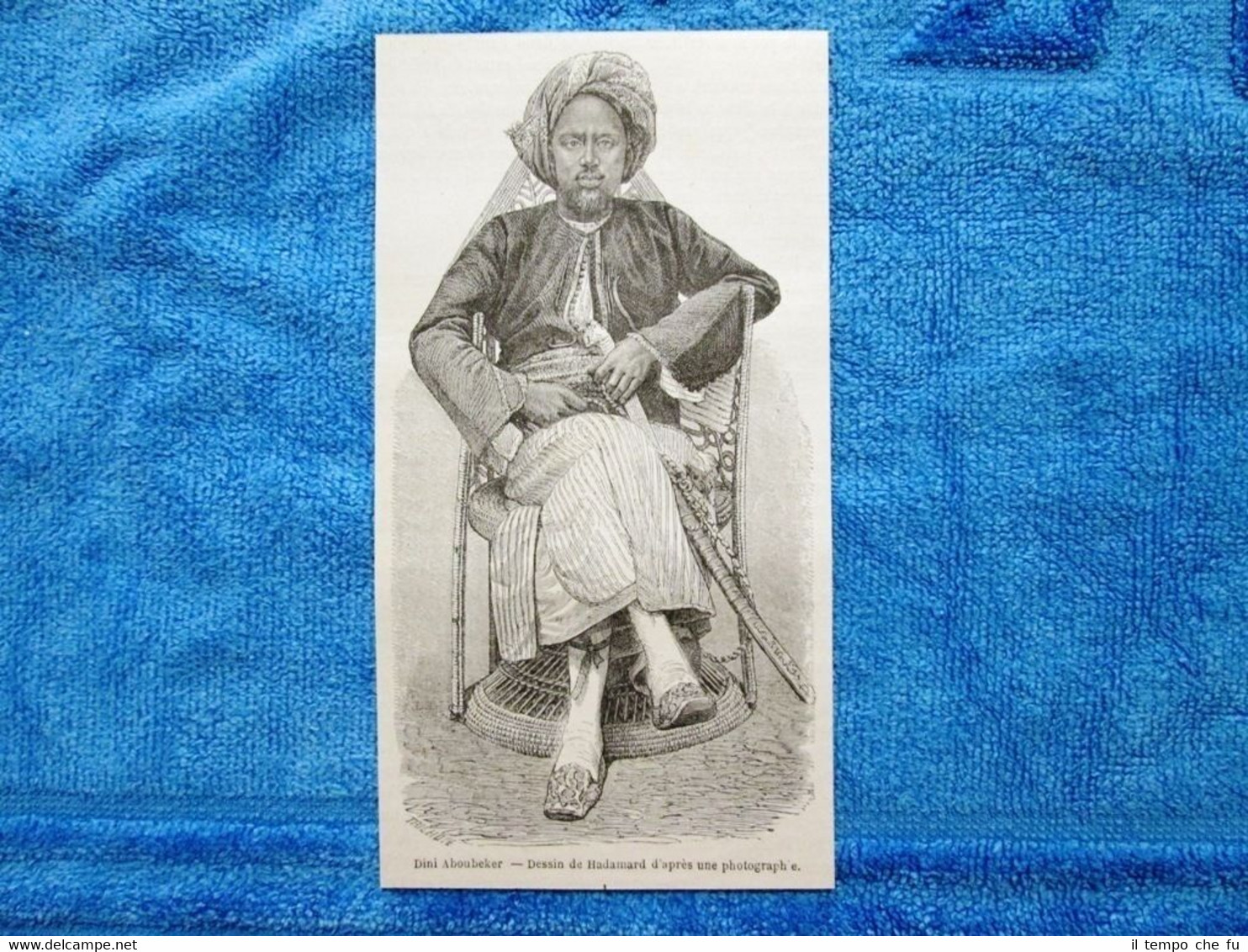 Gravure Année 1862 - Dini Aboubeker