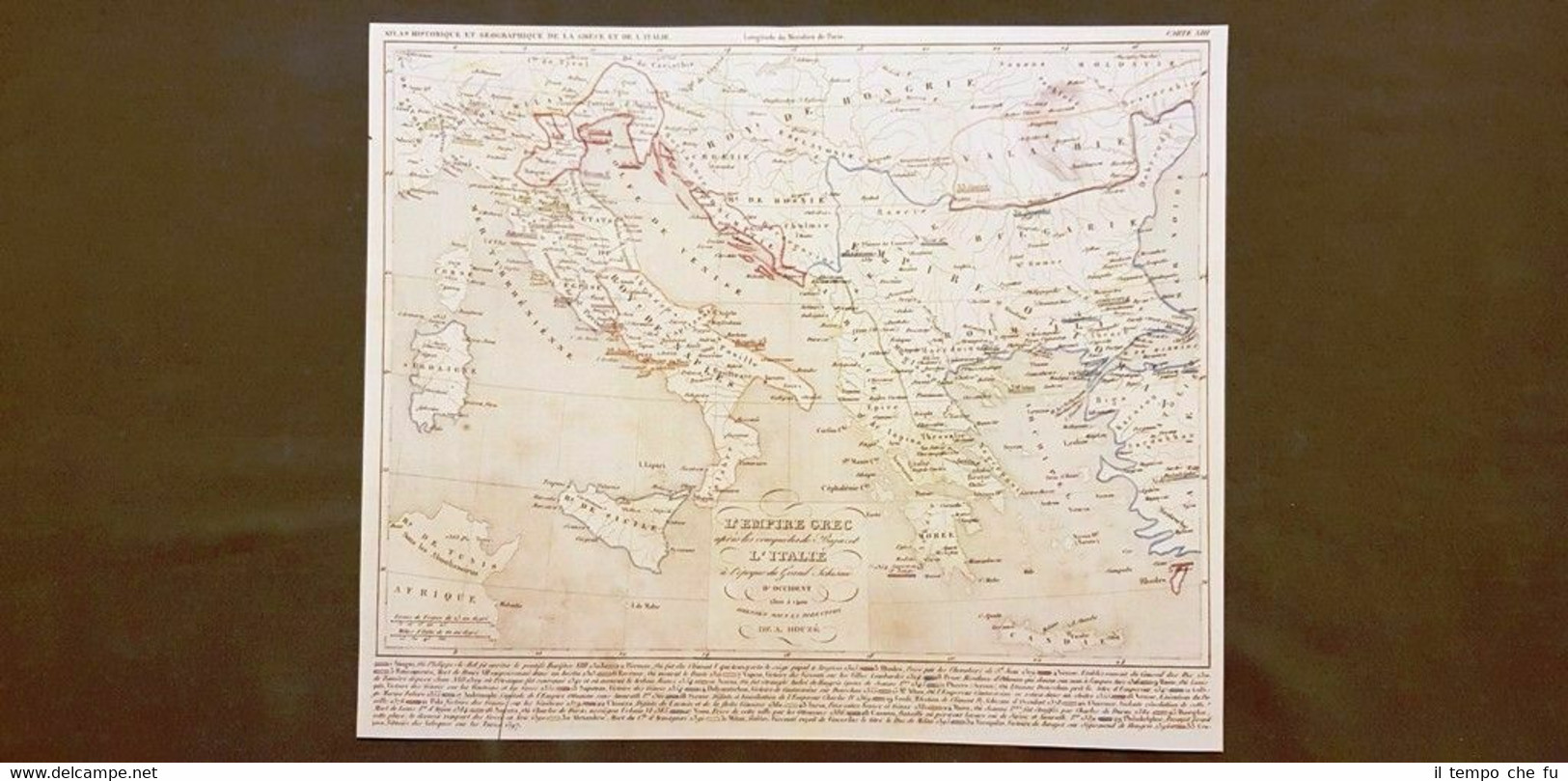 Grecia Bajazet e Italia Grande scisma 1300-1400 Carta geografica del …
