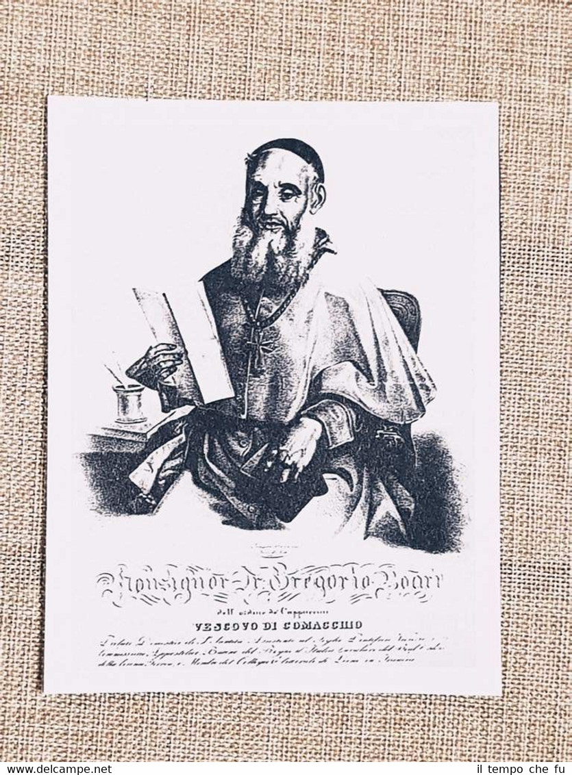 Gregorio Boari Vescovo di Comacchio Ferrara Emilia Romagna