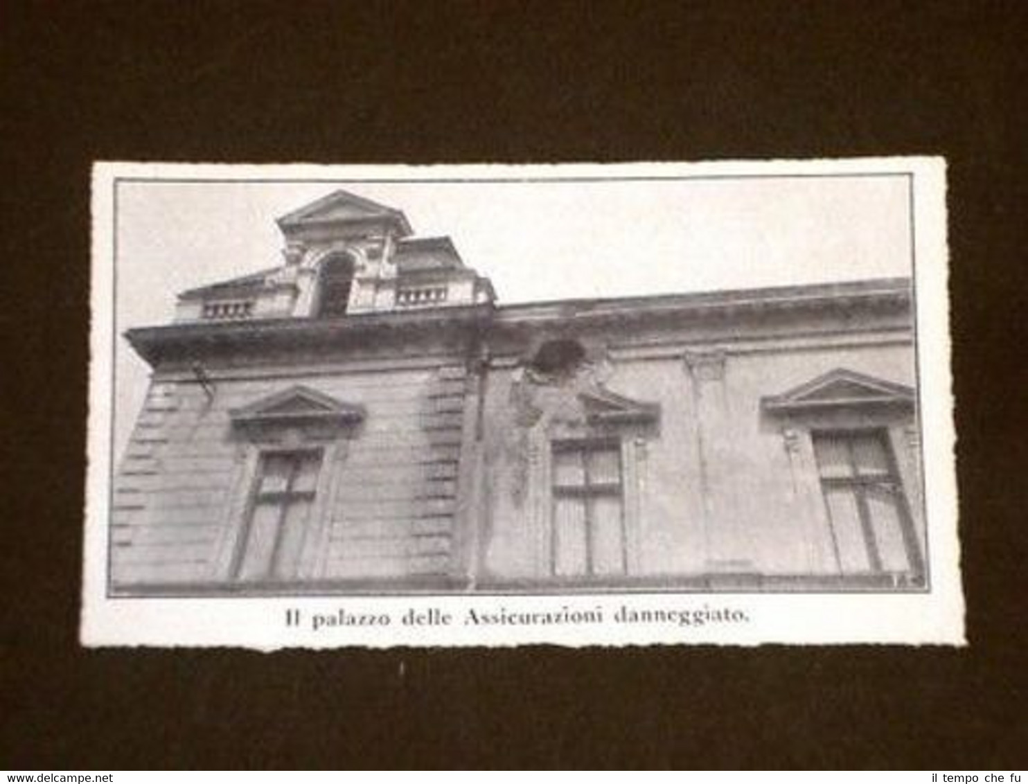 Guerra Austria - Serbia Palazzo assicurazioni Belgrado