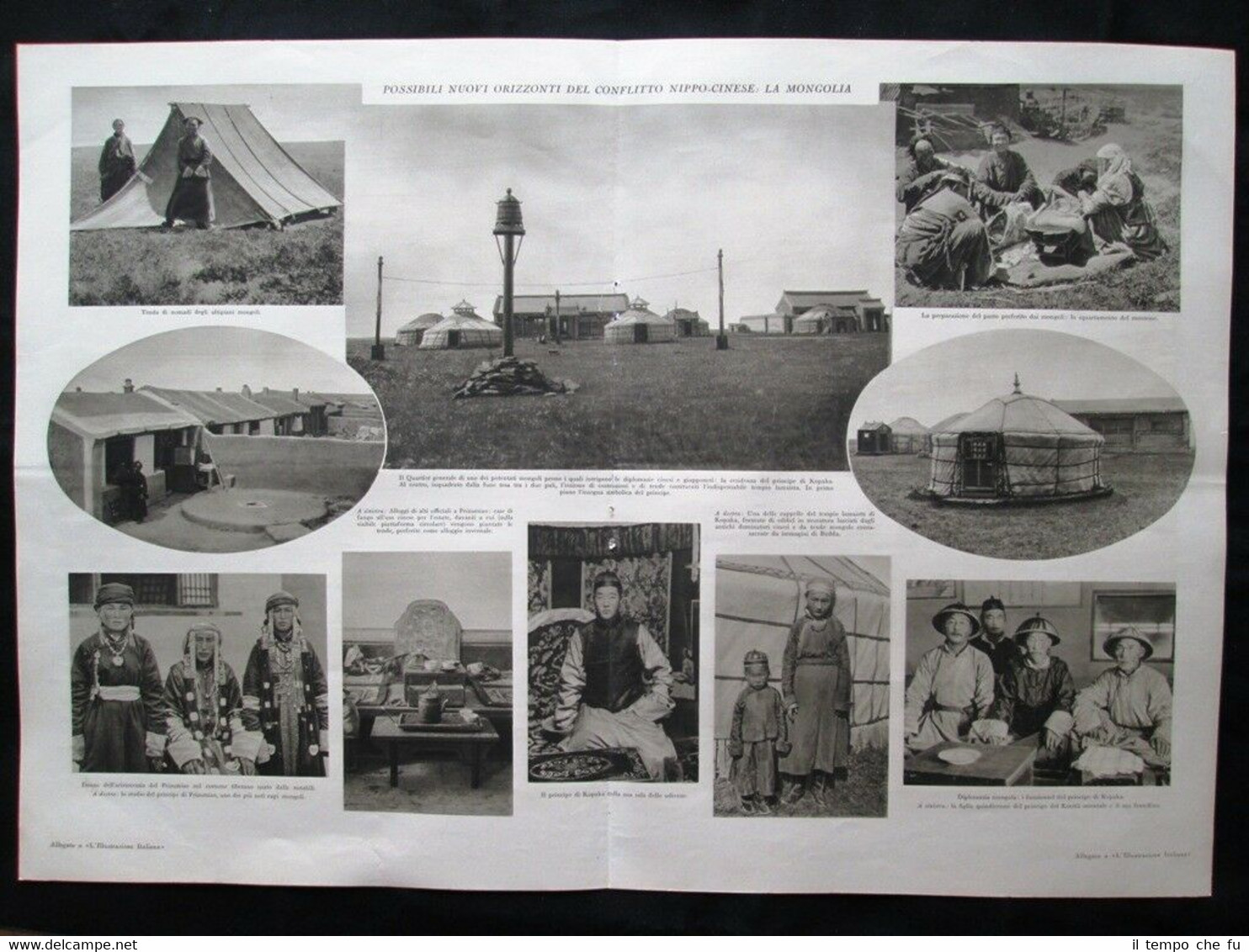 Guerra Giappone-Cina: 500 Santi Budda + Peizumao, Difesa Shangai Stampa …