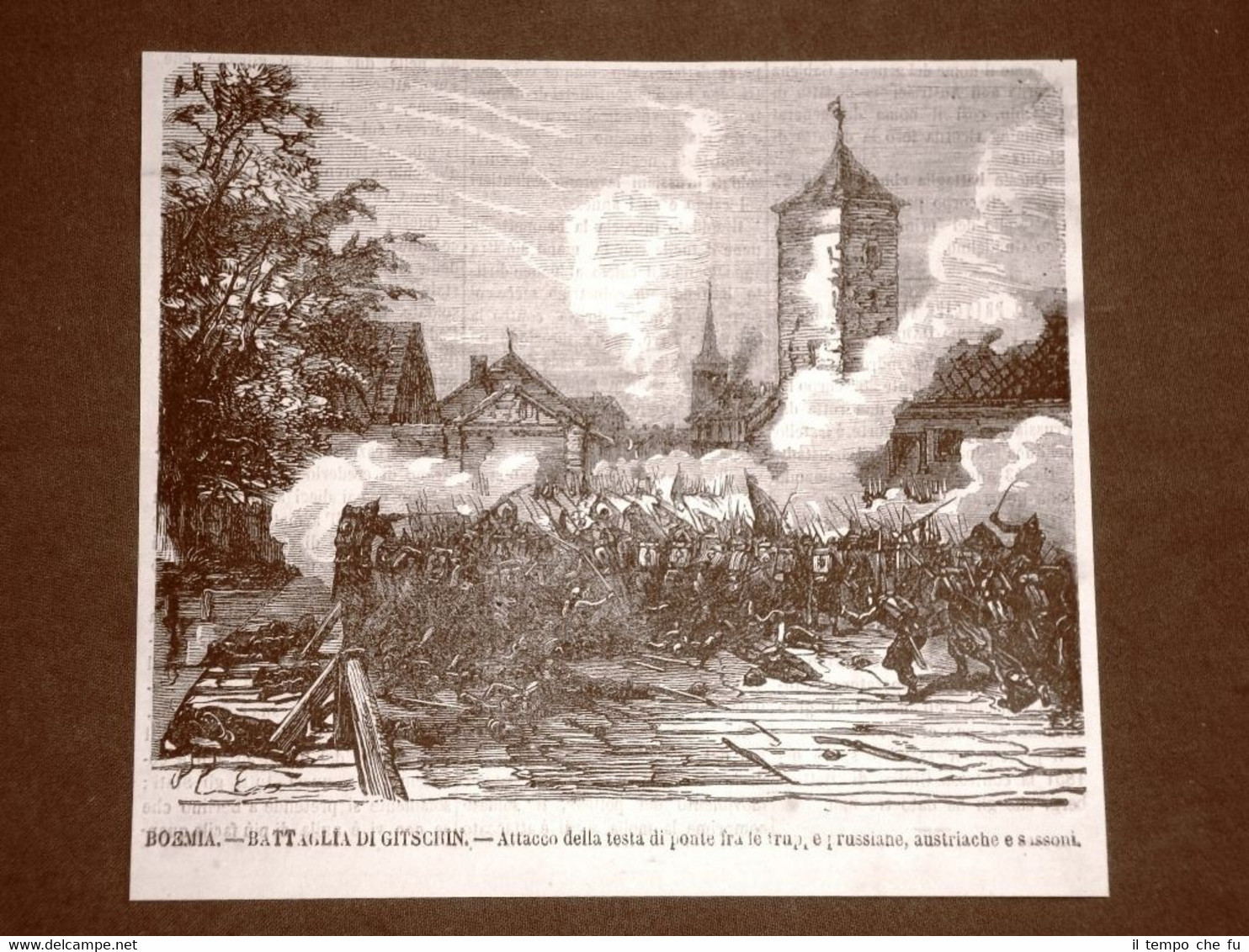 Guerra in Boemia nel 1866 La battaglia di Gitschin