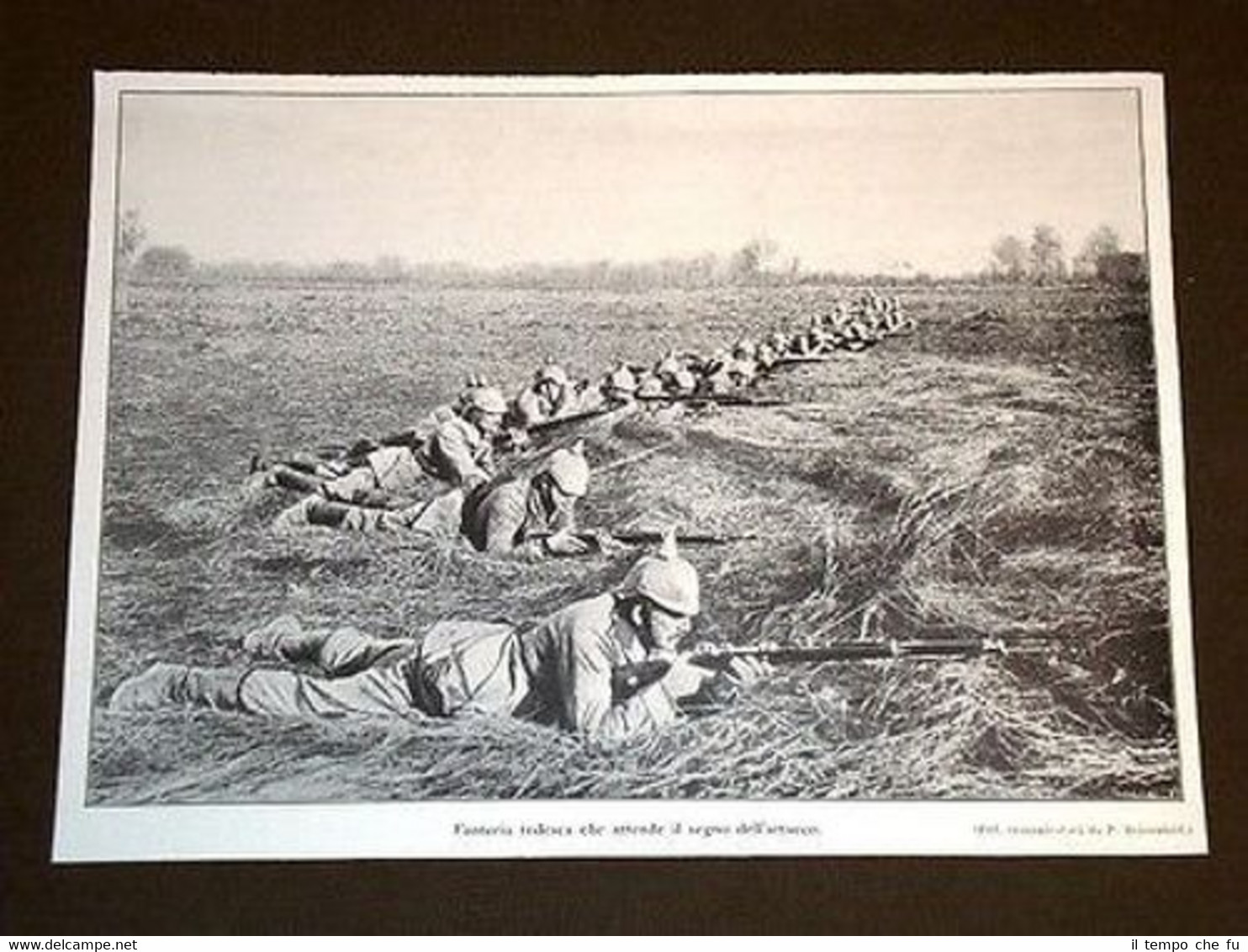 Guerra in Europa Anno 1914 Esercito di Germania in Polonia …