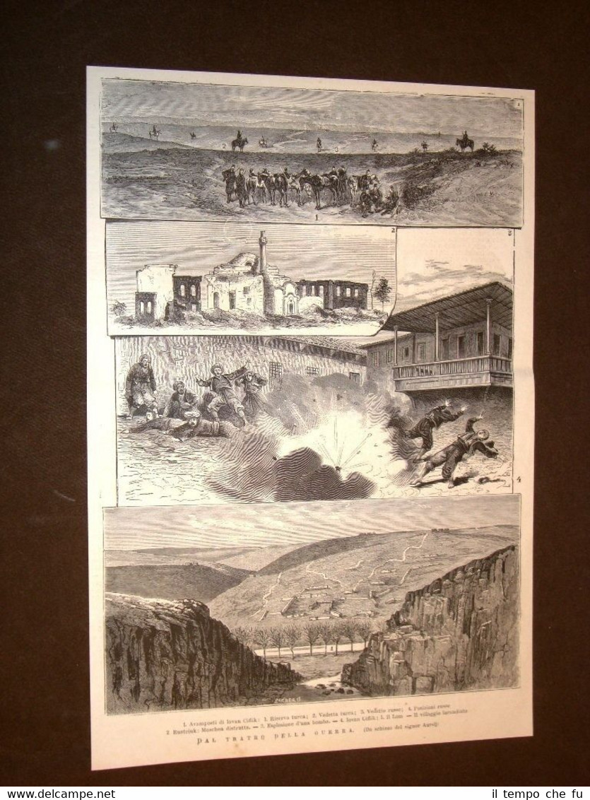 Guerra nei Balcani nel 1877 Russia vs Turchia Iovan Ciflik …