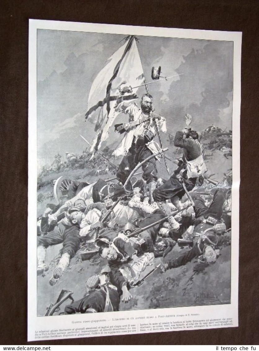 Guerra Russia vs Giappone nel 1904 Eroismo di un Alfiere …