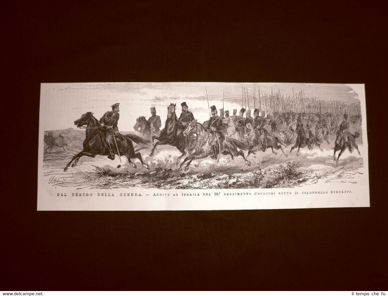 Guerra Russia vs Turchia nel 1877 Colonnello Strukoff e 29° …