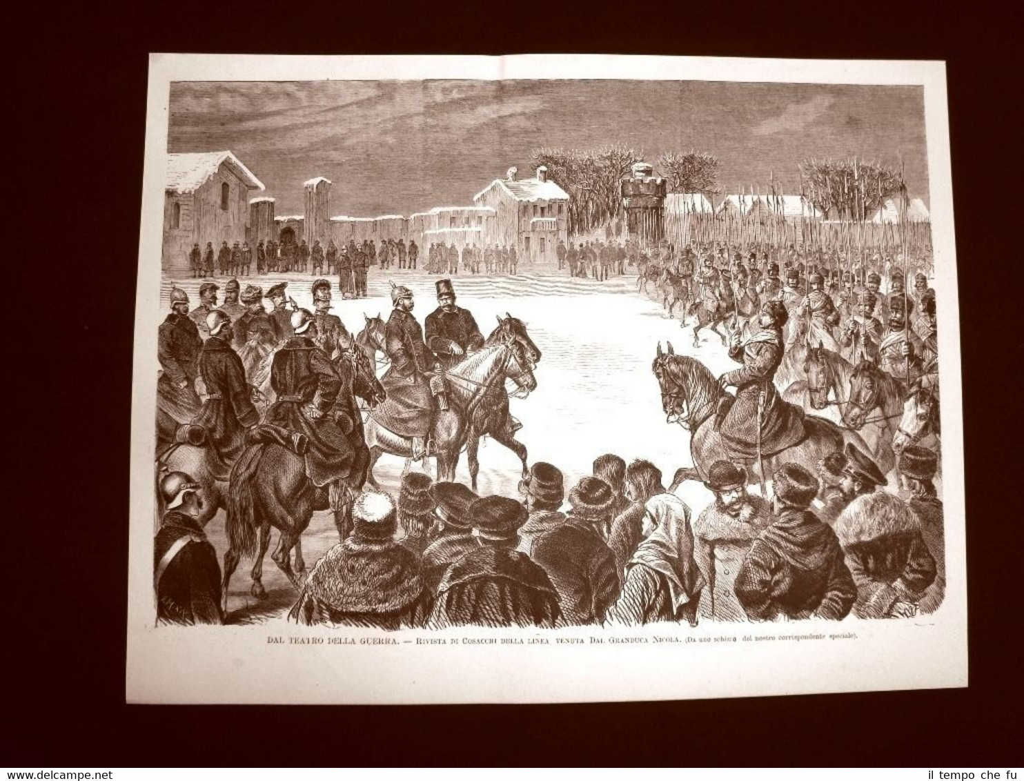 Guerra Russia vs Turchia nel 1877 Nicola di Russia in …