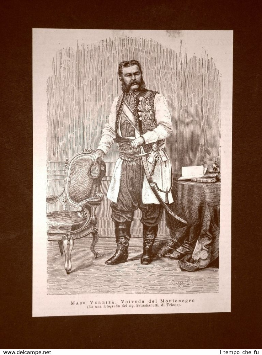 Guerra Serbia vs Turchia nel 1876 Maso Verbiza Voivoda del …