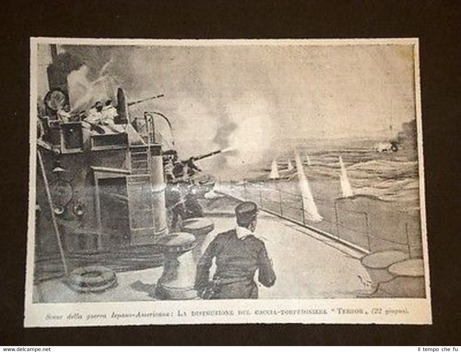 Guerra Spagna America Cacciatorpediniere Terror