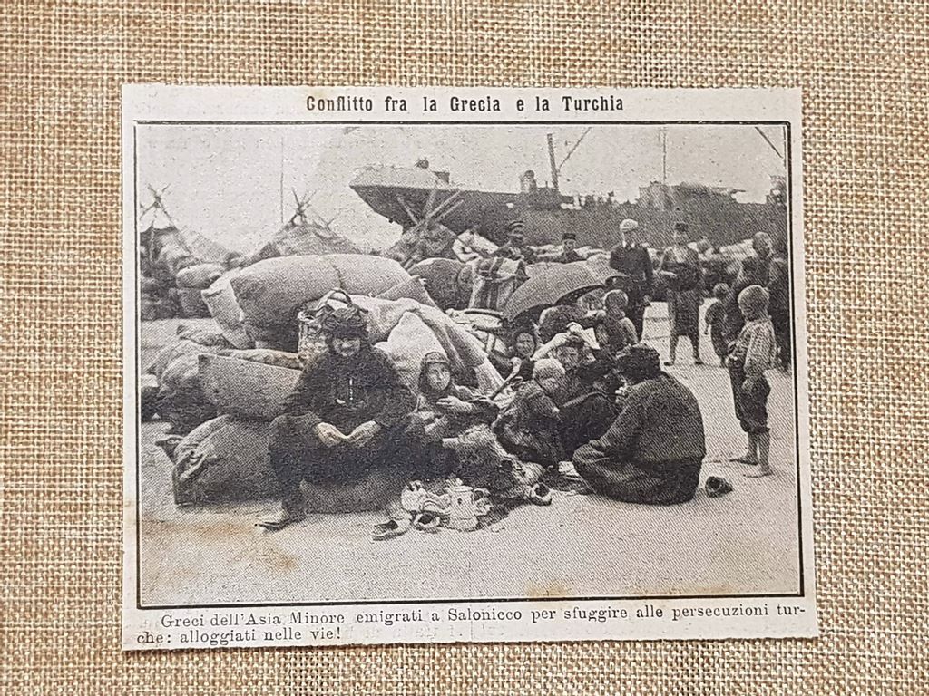 Guerra tra Grecia e Turchia nel 1914 Greci a Salonicco …