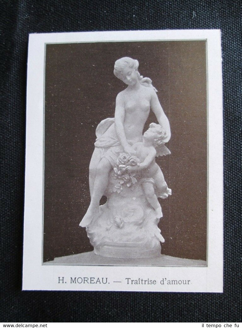 H. Moreau - Tradimento d'amore Stampa del 1907