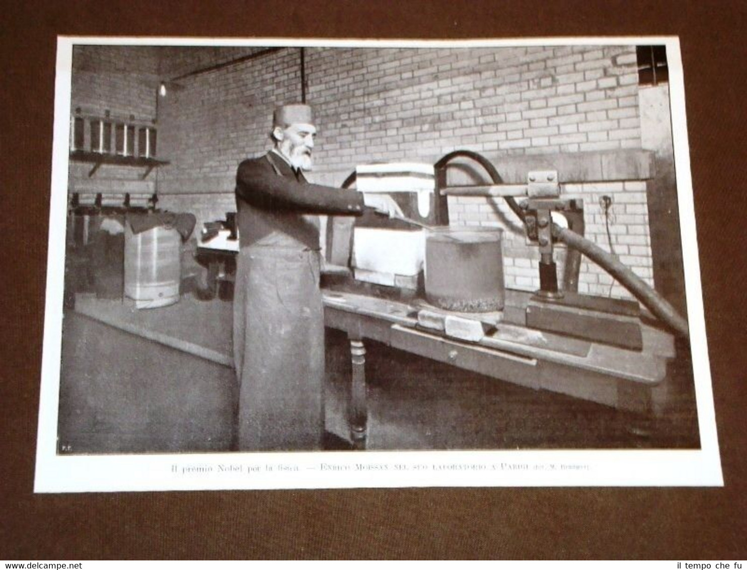 Henri Moissan di Parigi Premio Nobel per la fisica nel …