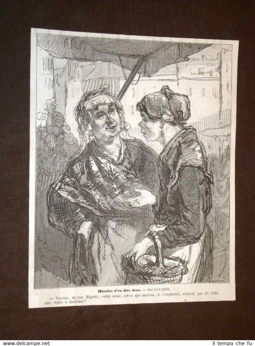 Histoire d'en dire deux - Gavarni