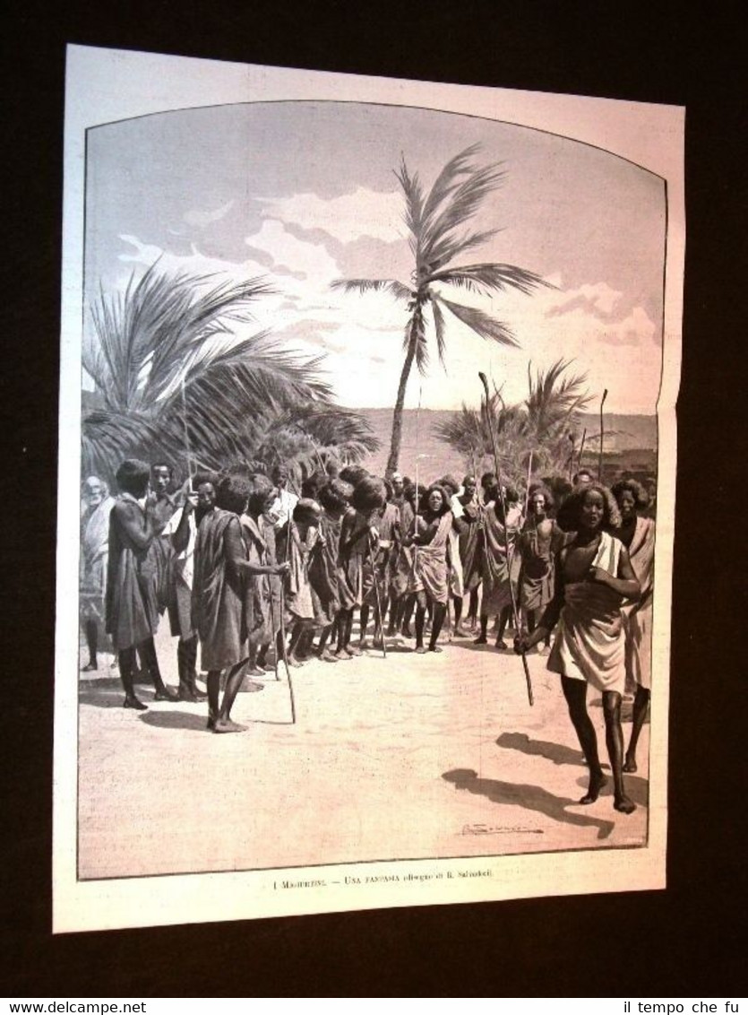 I Migiurtini Migiurtinia Somalia Una Fantasia di R. Salvadori