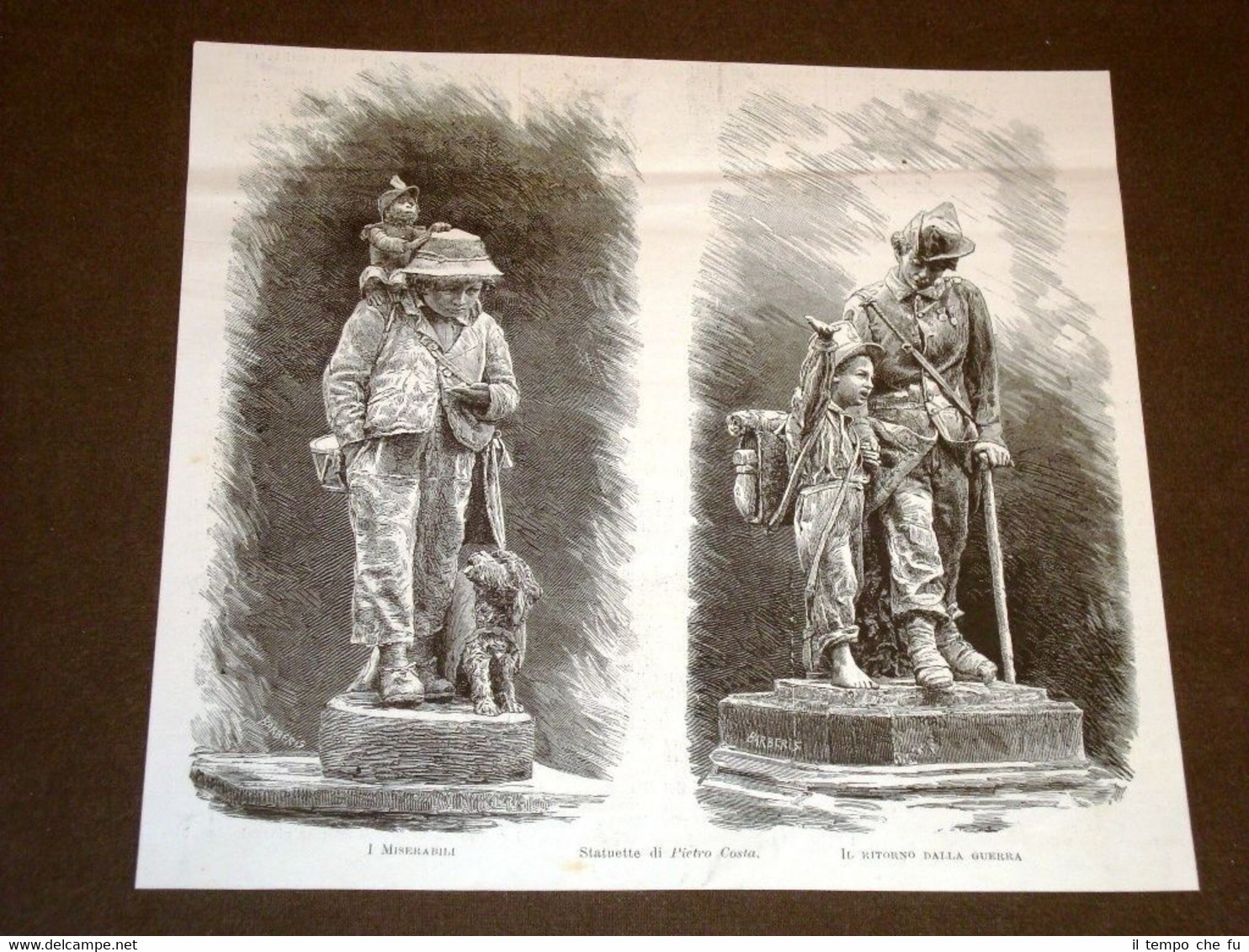 I miserabili e Il ritorno dalla guerra Statue di Pietro …