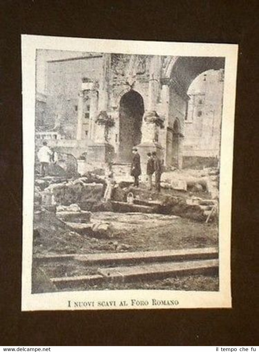 I Nuovi scavi al Foro Romano nel 1899 Roma 2/2