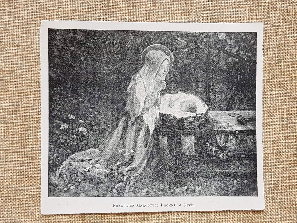 I sonni di Gesù Quadro di Francesco Margotti Premio Alinari …