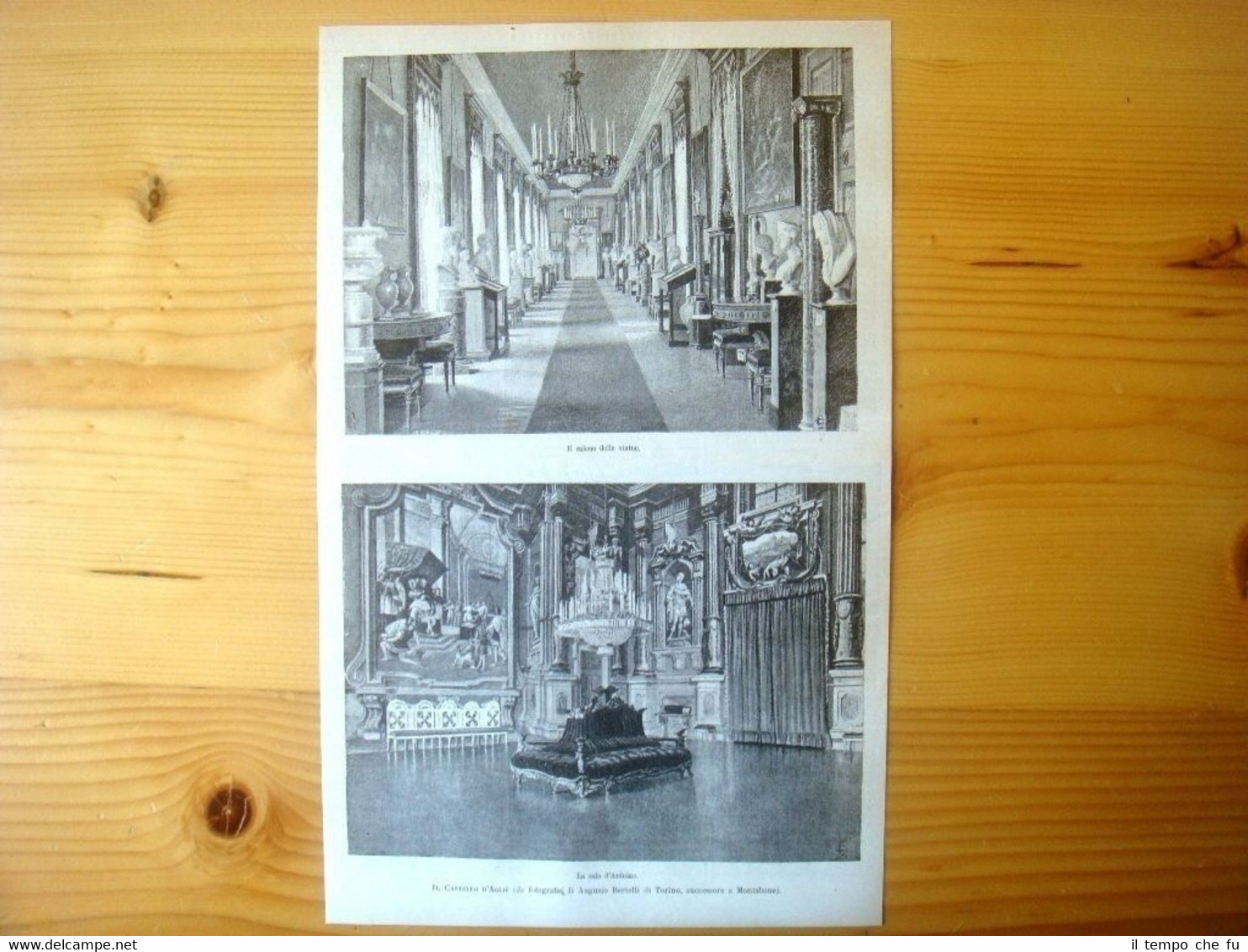 Il Castello d'Agliè, Torino: Il salone delle statue - La …