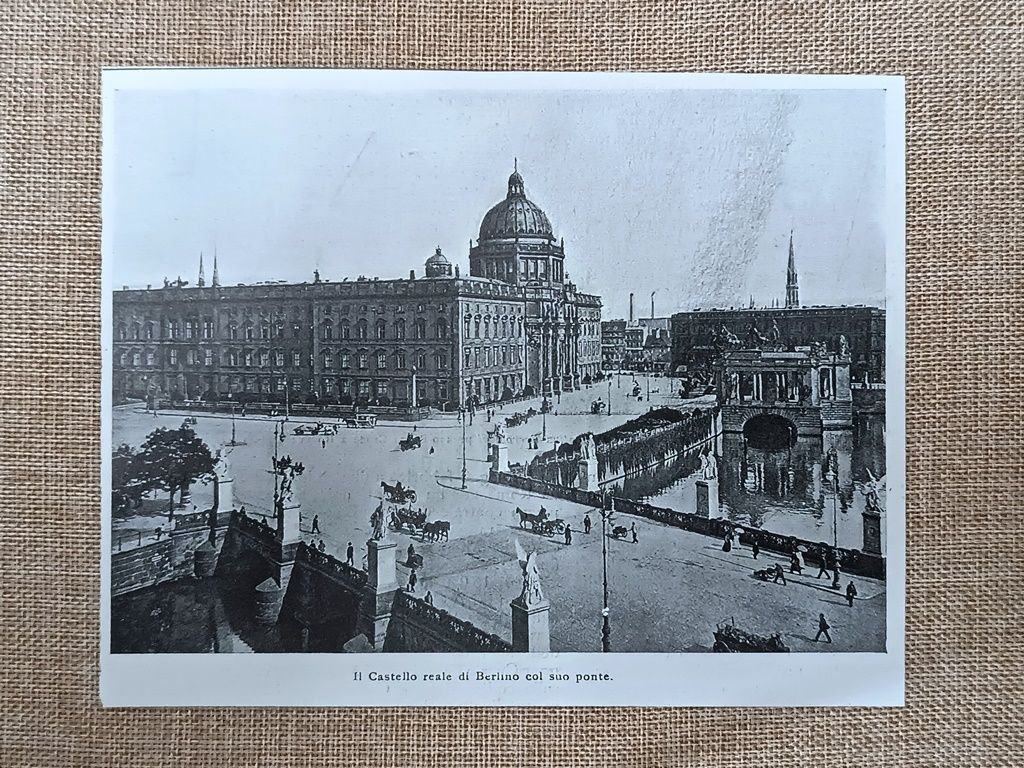 Il Castello reale di Berlino con il suo ponte, nel …