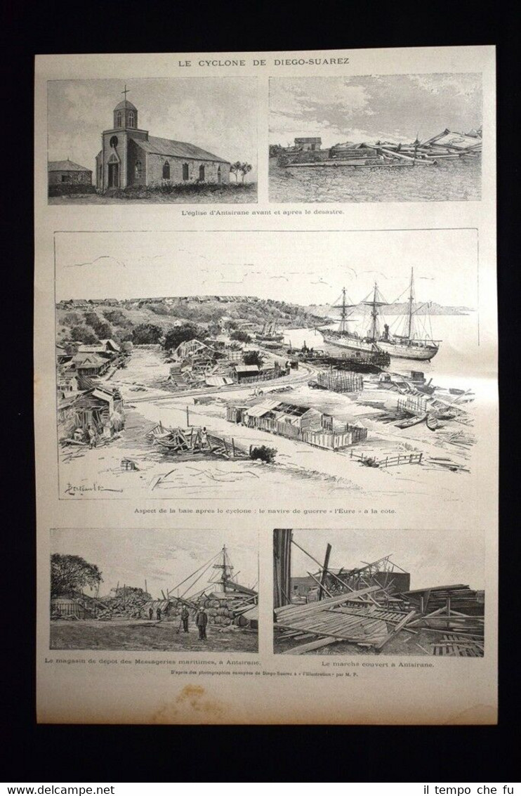 Il ciclone di Diego Suarez, in Madagascar + Paris Bazar …