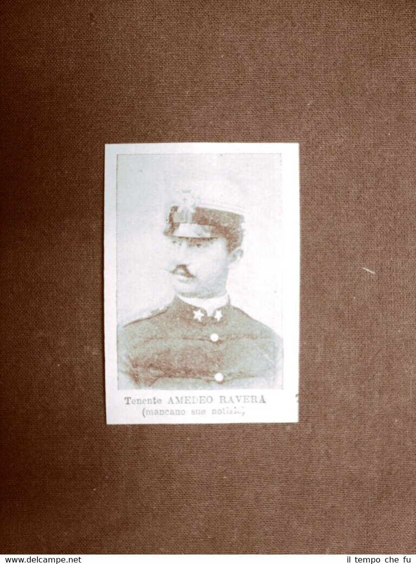 Il Colonialismo Italiano in Africa nel 1896 Ufficiale Amedeo Ravera