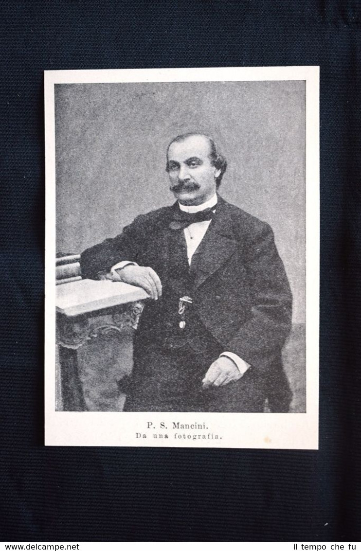 Il conte Pasquale Stanislao Mancini
