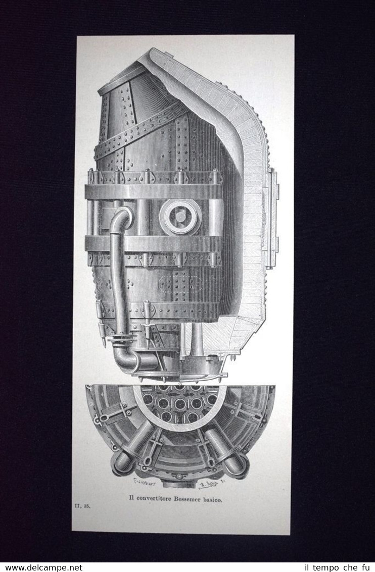 Il convertitore Bessemer basico