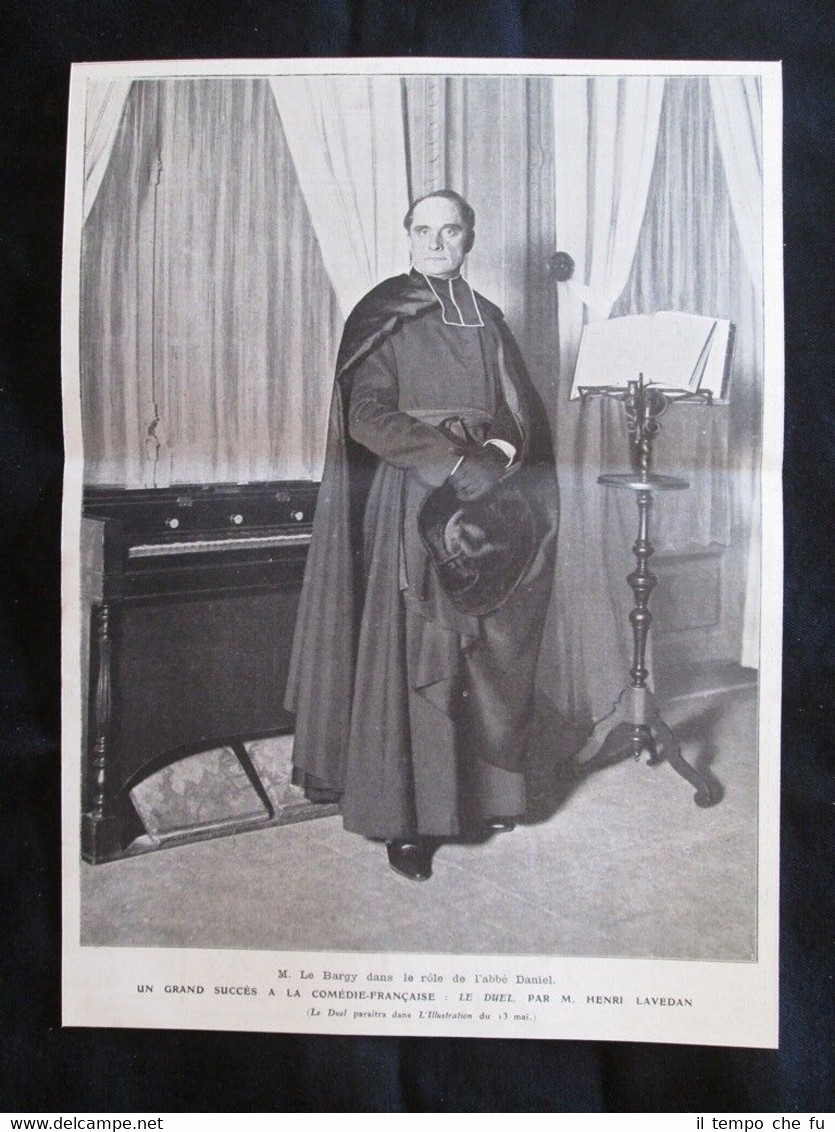 Il Duello, di Henri Lavedan - Le Bargy, ruolo dell'abate …