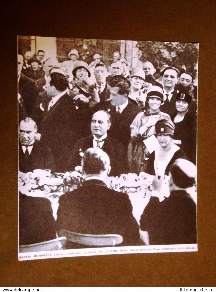 Il Fascismo in Italia 1920 Il Duce Benito Mussolini ad …