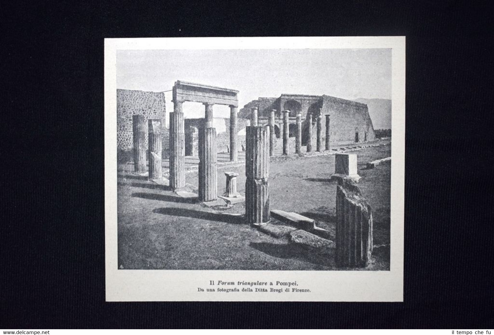 Il Forum triangulare a Pompei