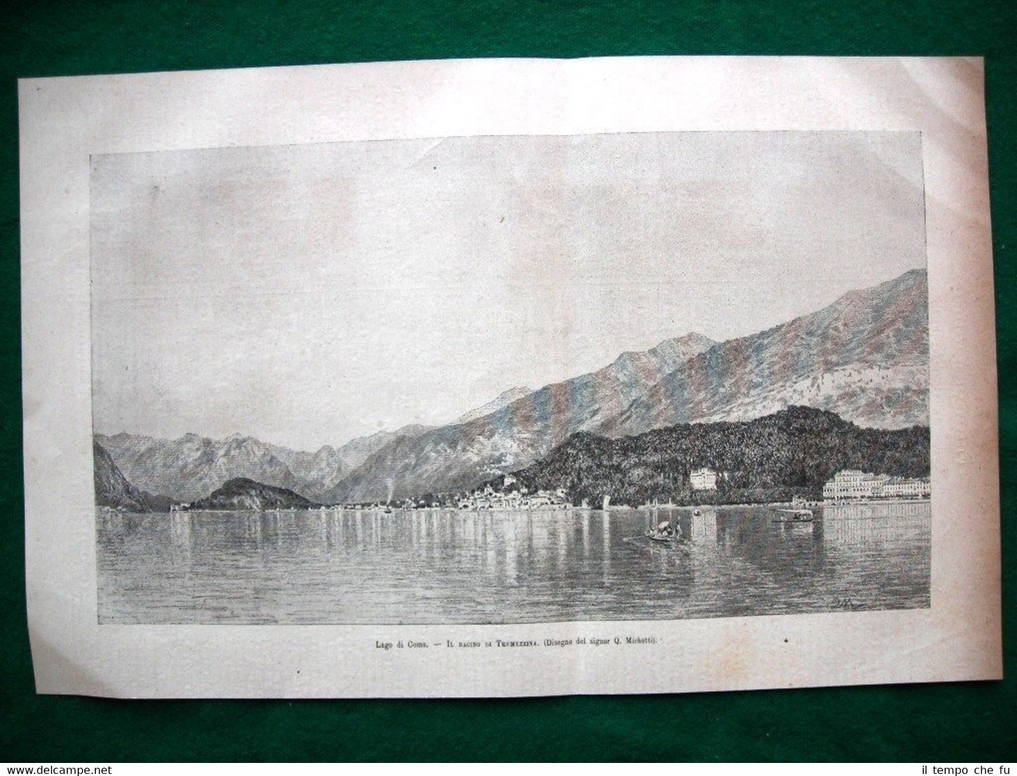 Il Lago di Como nel 1882 - Il bacino di …