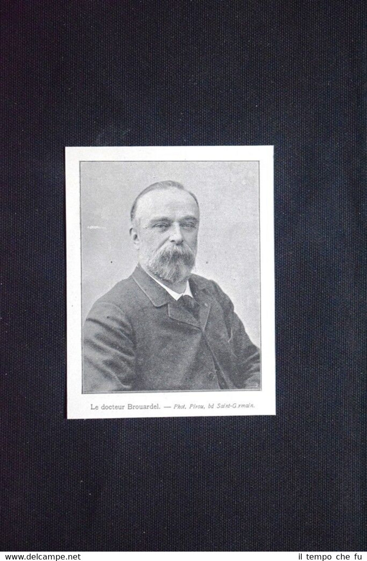 Il medico francese Paul Brourdel, morto il 23 luglio 1906 …
