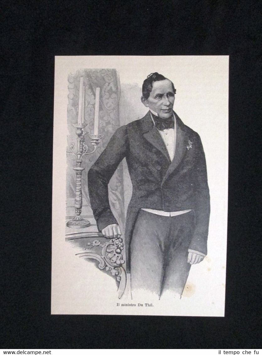 Il ministro Karl Du Thil