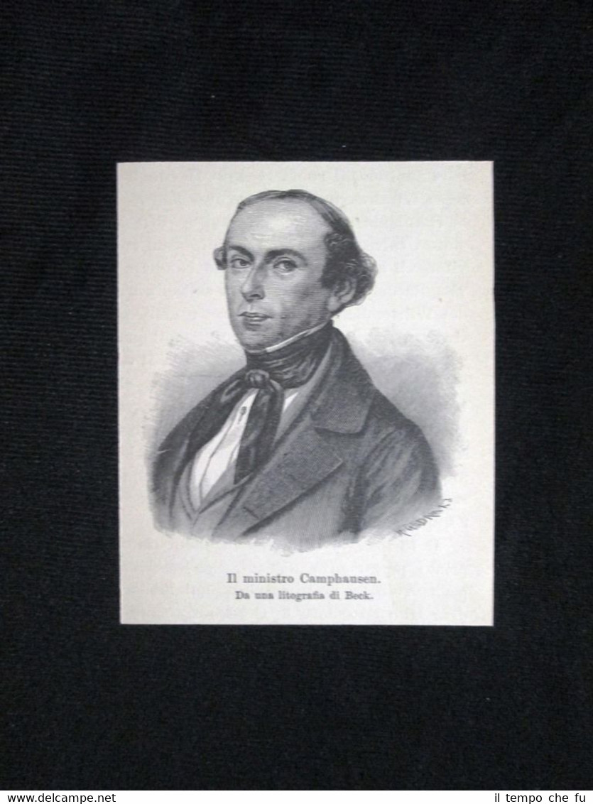 Il ministro tedesco Gottfried Ludolf Camphausen