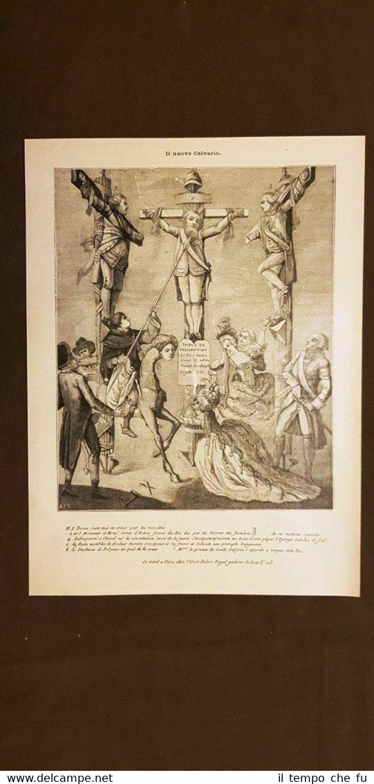 Il nuovo Calvario Stampa del 1895