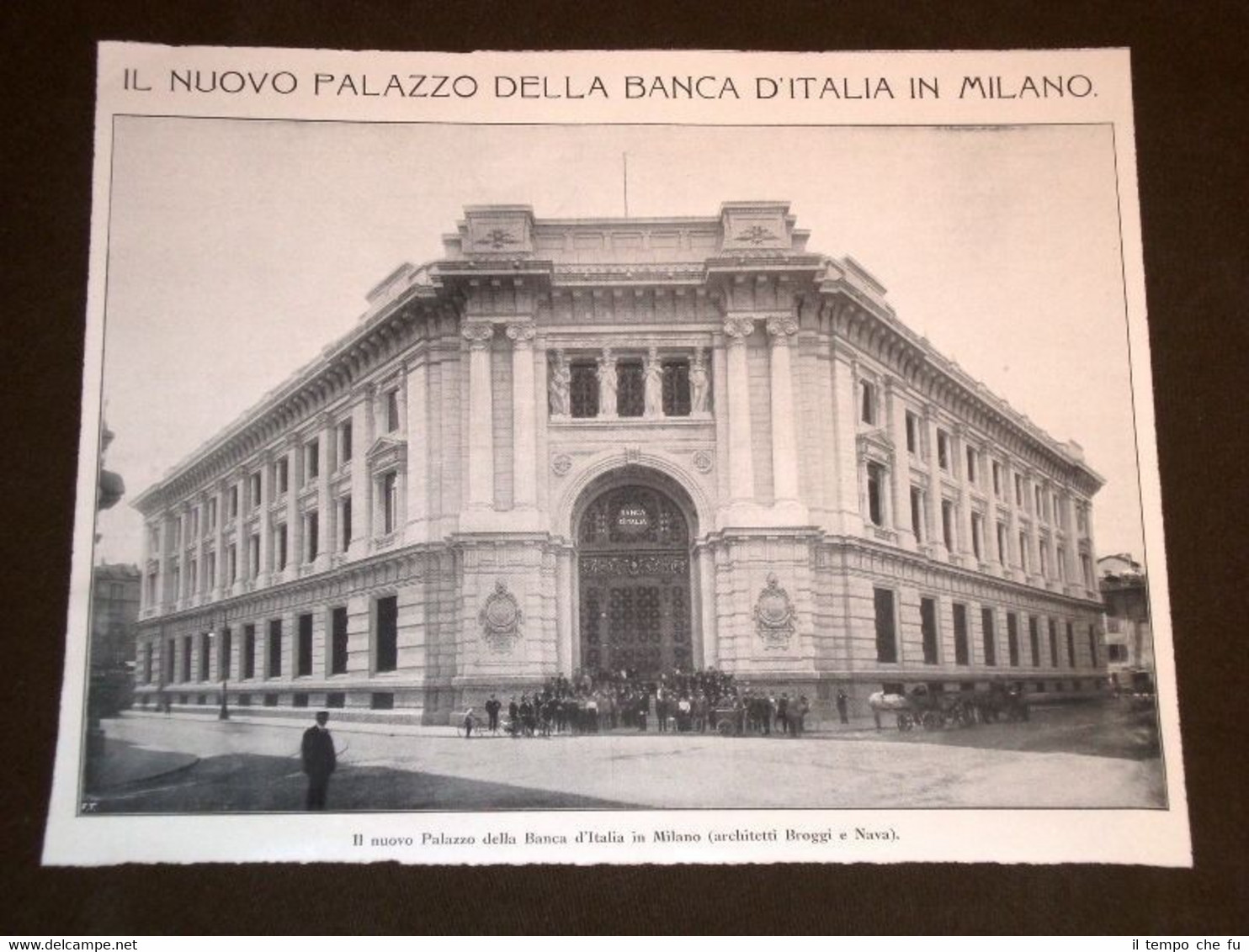 Il Nuovo Palazzo della Banca d'Italia a Milano Architetti Broggi …