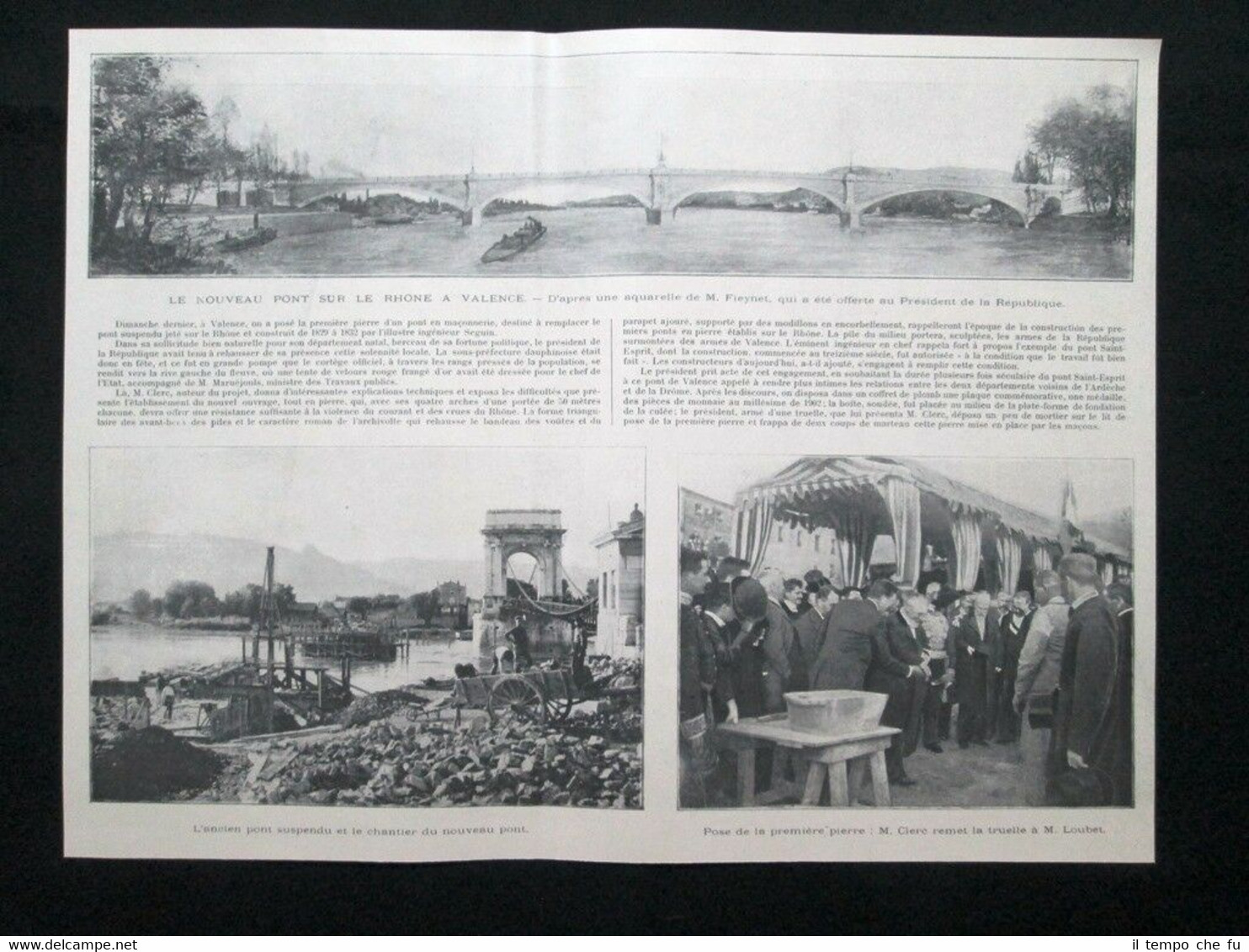 Il nuovo ponte sul Reno a Valence, in Francia Stampa …