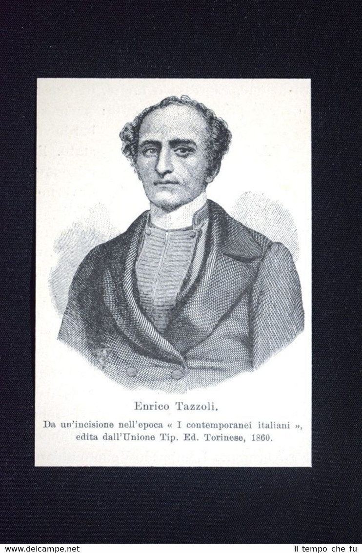 Il patriota e presbitero italiano Enrico Tazzoli