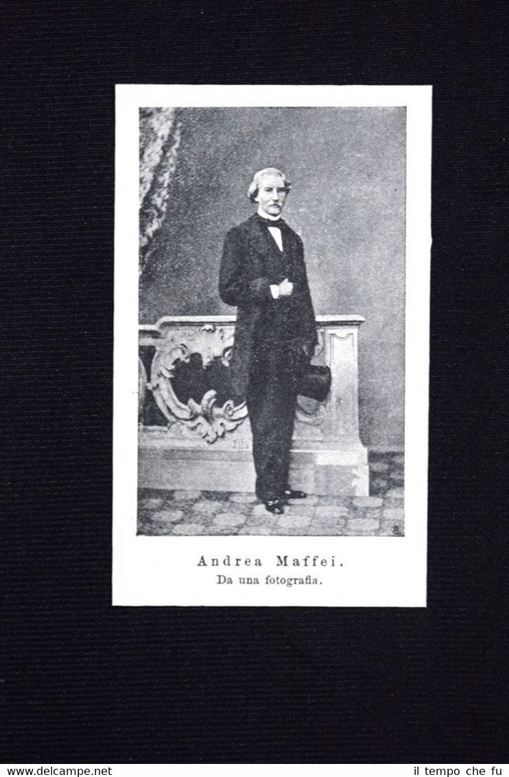 Il poeta italiano Andrei Maffei