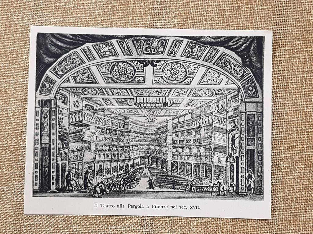 Il Teatro della Pergola 1656 Primo teatro all’italiana Firenze Stampa …